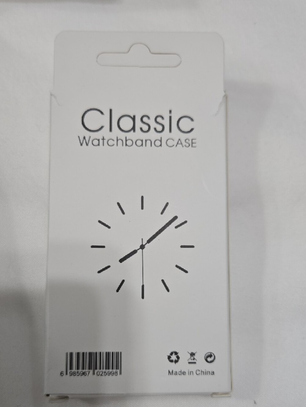 Classic Rhinestone Tempered Glass Watch Case Set - Picture 2 of 3